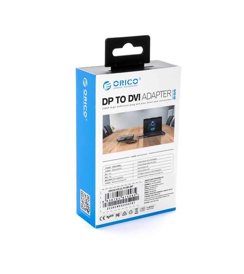DisplayPort a DVI Compacto ORICO XD-DLFD