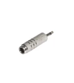 Adaptador MiniPlug 3.5mm Mono a Plug Hembra 6.35mm Mono ADP-MPM2PM, Adaptador Plug Hembra a Mini Jack de 3.5mm Macho Mono Aural ADP-MpM2PM