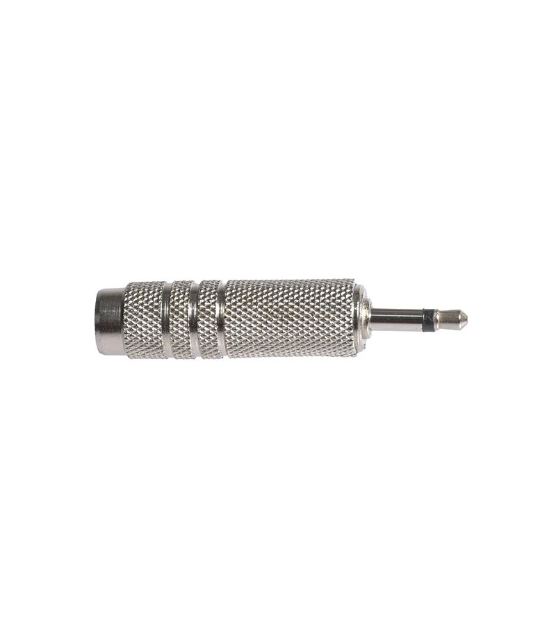 Adaptador MiniPlug 3.5mm Mono a Plug Hembra 6.35mm Mono ADP-MPM2PM, Adaptador Plug Hembra a Mini Jack de 3.5mm Macho Mono Aural ADP-MpM2PM