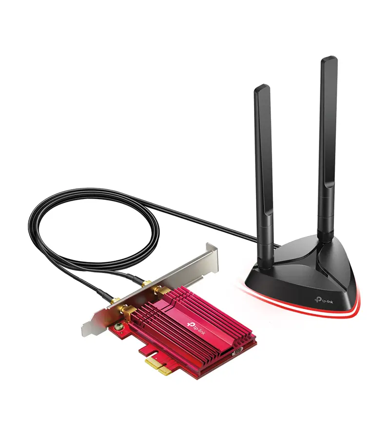Archer TX3000E Tarjeta PCI express AX3000 Wi-Fi 6 con Bluetooth 5.0, Tarjeta Inalámbrica en Doble Banda AC3000 con Bluetooth 5.0 TX3000