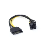 Cable Adaptador PCIe 8-PIN a SATA Macho Glink GP-260-ST