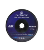 Cable HDMI de 30MT por fibra Óptica Seetronic STFHD-30M Cable HDMI de 30 Metros con Fibra Óptica Activa AOC - Seetronic STFHD-30M