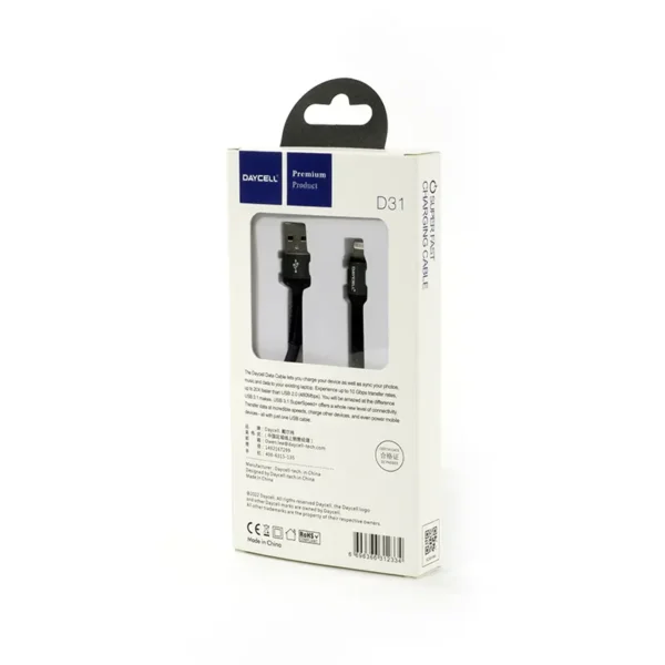 Cable Lightning a USB de 1.2mt DAYCELL D31-ip