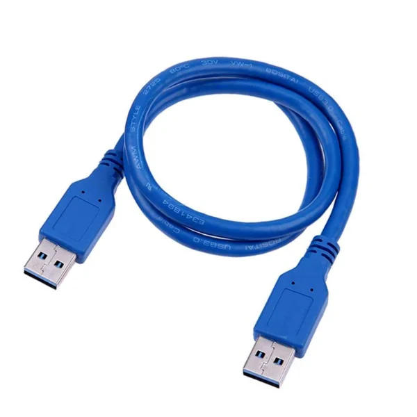 Cable USB de 50CM USB 3.0 Tipo A Macho - Color Azul - USB3.0-G