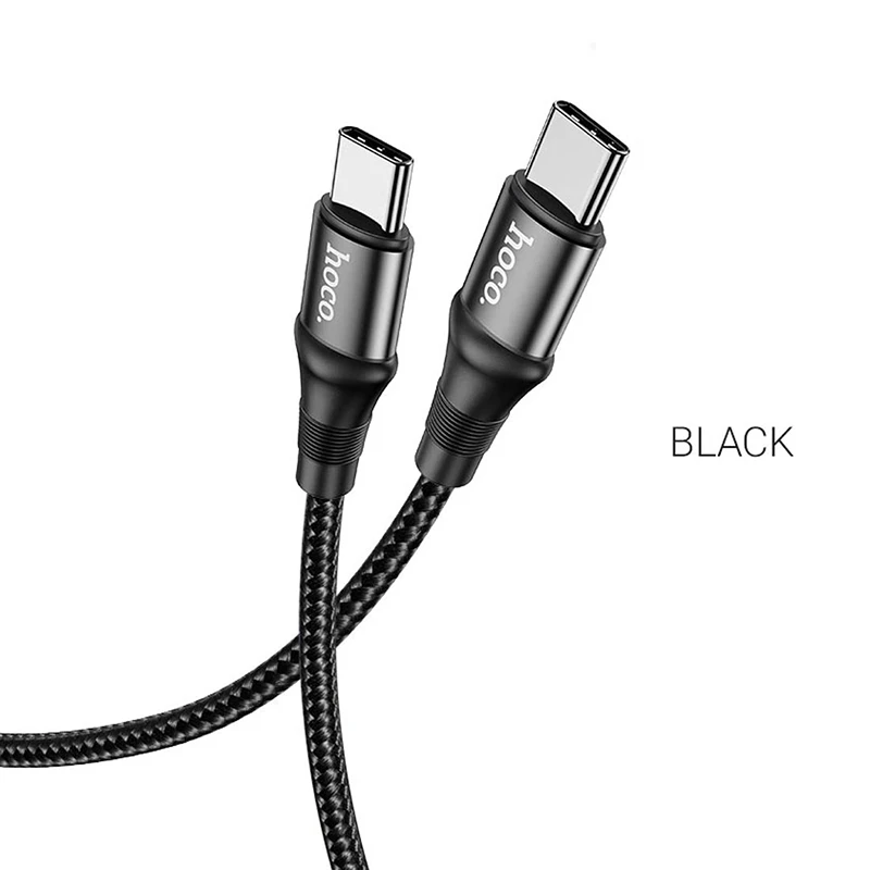 Cable USB C de 2mt 100W - HOCO X50 Cable USB Tipo C de 2 Metros con Soporte de Carga hasta 100W HOCO X50