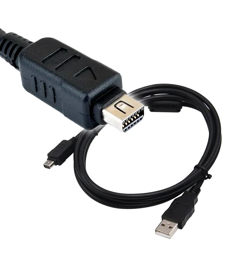 Cable USB 2.0 para Cámaras Olympus con Conector USB de 12 Pines U2-OLP