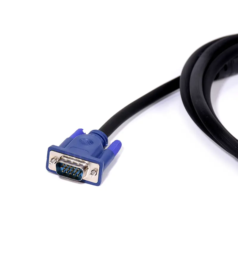 Cable VGA de 1.8 Metros - Cabeza Azul - Filtro de Ferrita - Reforzado - American NET GP-070-180