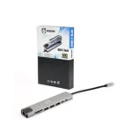 Docking USB-C 8 en 1 Delcom DATCH01 Convertidor USB C 8 en 1 | HDMI 4K | HUB Usb 3.0 | PD | Lan Ethernet | Lector MicroSD | SD | DELCOM BYL-2017L – DATCH01