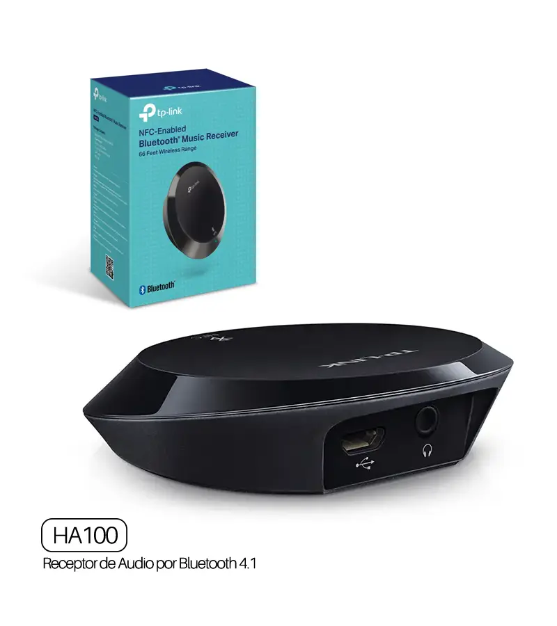 HA100 Receptor Bluetooth 4.1 de Audio TP-Link, Receptor de Audio por Bluetooth