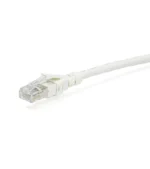 Cable Patch Cord Cat6A de 10mt, Color Blanco, Chaqueta LSZH, Dixon 6A-CBHC-WH10