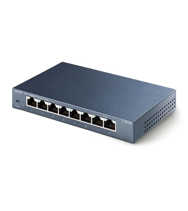 TL-SG108 Switch Gigabit de 8 puertos a 10/100/1000 Mbps TP-Link