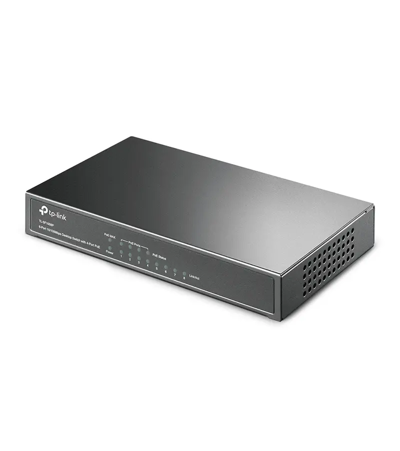 TL-SF1008P Switch 8 Puertos Fast Ethernet con 4 PoE TP-Link