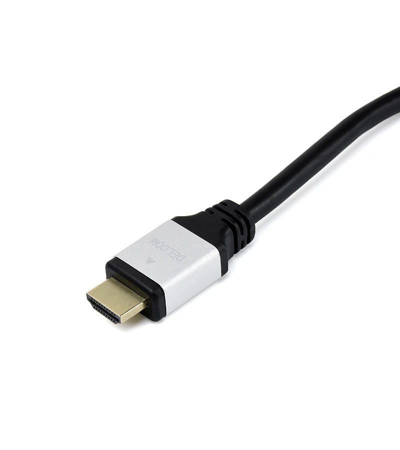 Cable HDMI de 20 Metros con Cabeza de Aluminio v2.0 4K UltraHD 2160p Delcom DCHD045