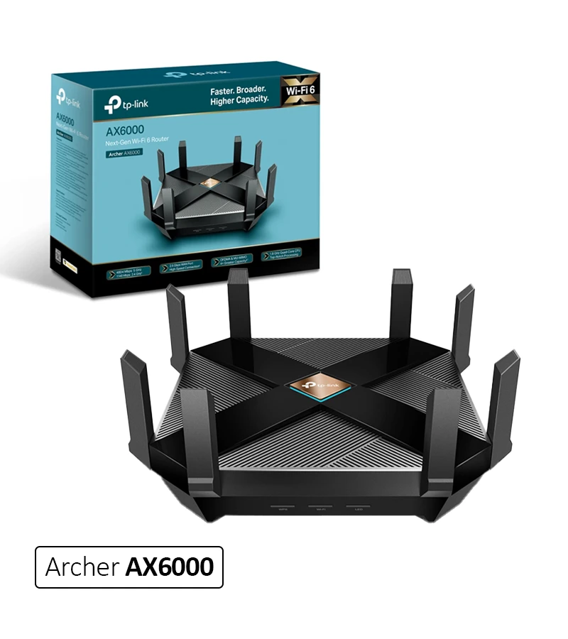 Archer AX6000 Router Wi-Fi 6 Nueva Generación TP-LINK