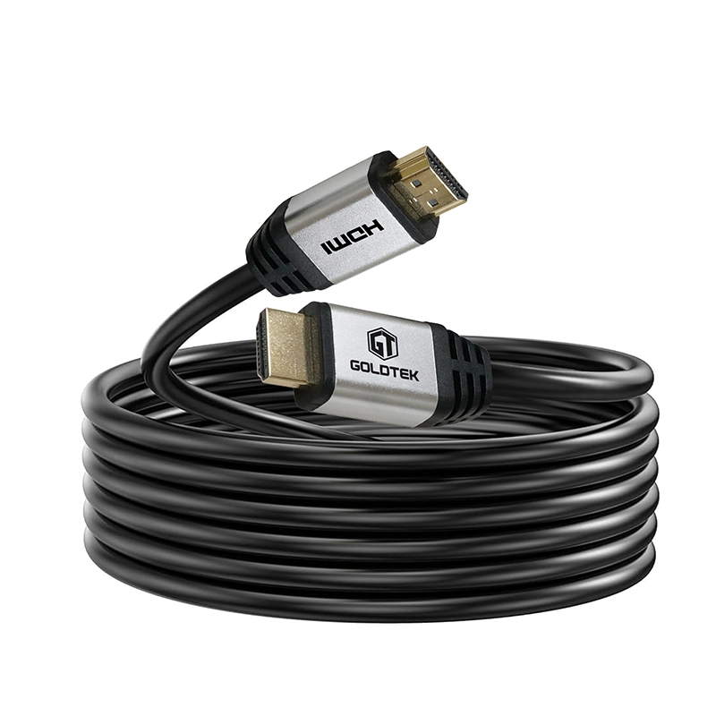 Cable HDMI de 3MT 4K Ultra HD Goldtek GTHD002 Cable HDMI de 3 Metros Ultra HD 4K@60hz, 3D, Audio Retorno, Ethernet, HDR, High Speed Goldtek GTHD002