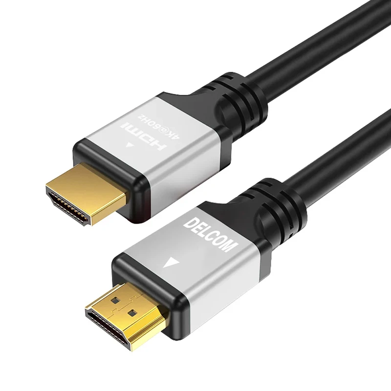 Cable HDMI de 5MT Delcom DCHD042 Cable HDMI de 5 Metros Versión 2.0 Ultra HD 4K*2K 3D con HDR y Audio Retorno - Delcom DCHD042