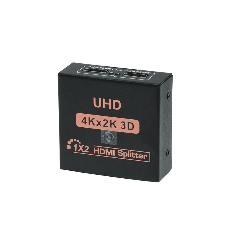 Splitter HDMI 1x2 Full HD 4K Delcom CY05 Splitter HDMI de 1 Entrada con 2 Salidas HDMI Full HD y 4K Ultra HD - Delcom CY05