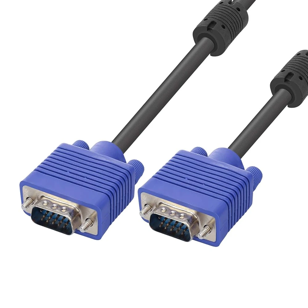 Cable VGA de 5 Metros Trautech PE-VG0126 Cable VGA de 5 Metros Trautech: Disfruta de una conexión estable y de alta calidad